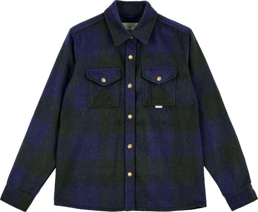 Canadian Shirt - Womens - Navy / Forest Green 1