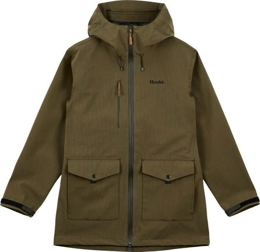 Cascapedia Hardshell Jacket - Womens - Dark Olive 1