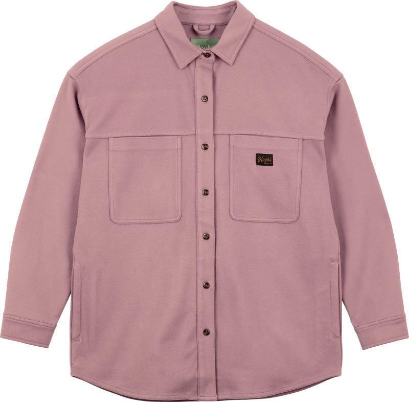 Fjord Oversized Shirt - Womens - Light Mauve 1
