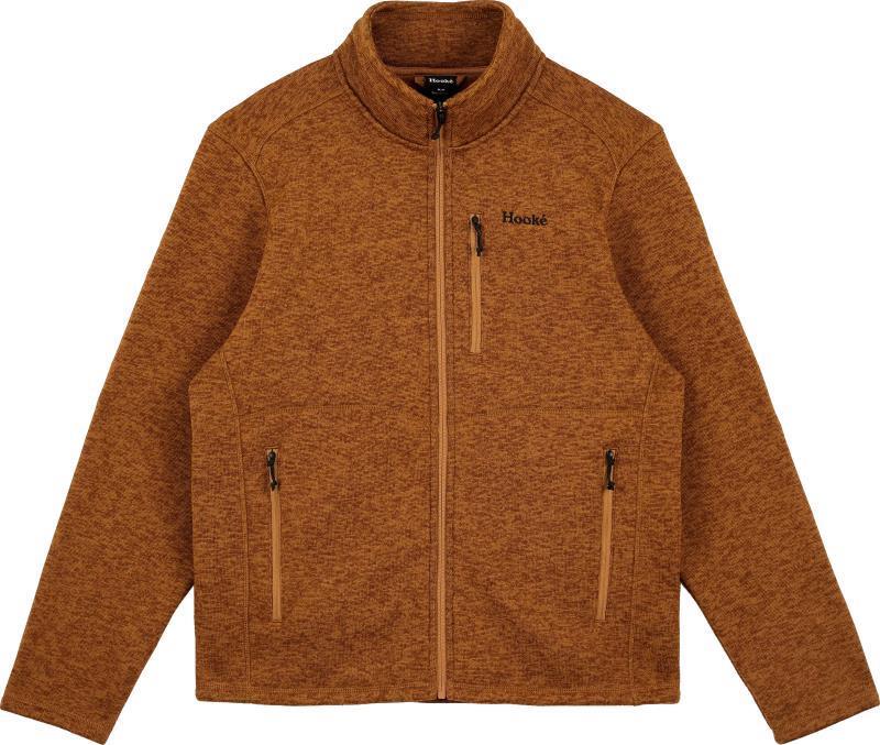 Full-Zip Sweater Fleece - Mens - Camel 1