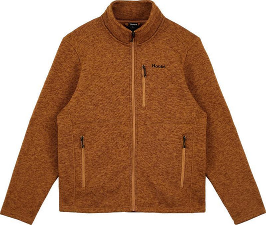 Full-Zip Sweater Fleece - Mens - Camel 1