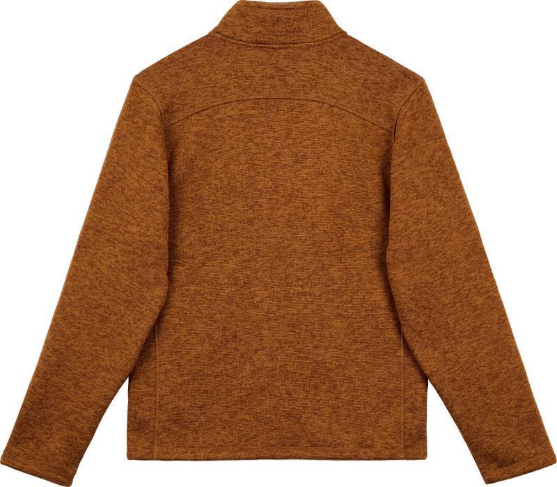 Full-Zip Sweater Fleece - Mens - Camel 2