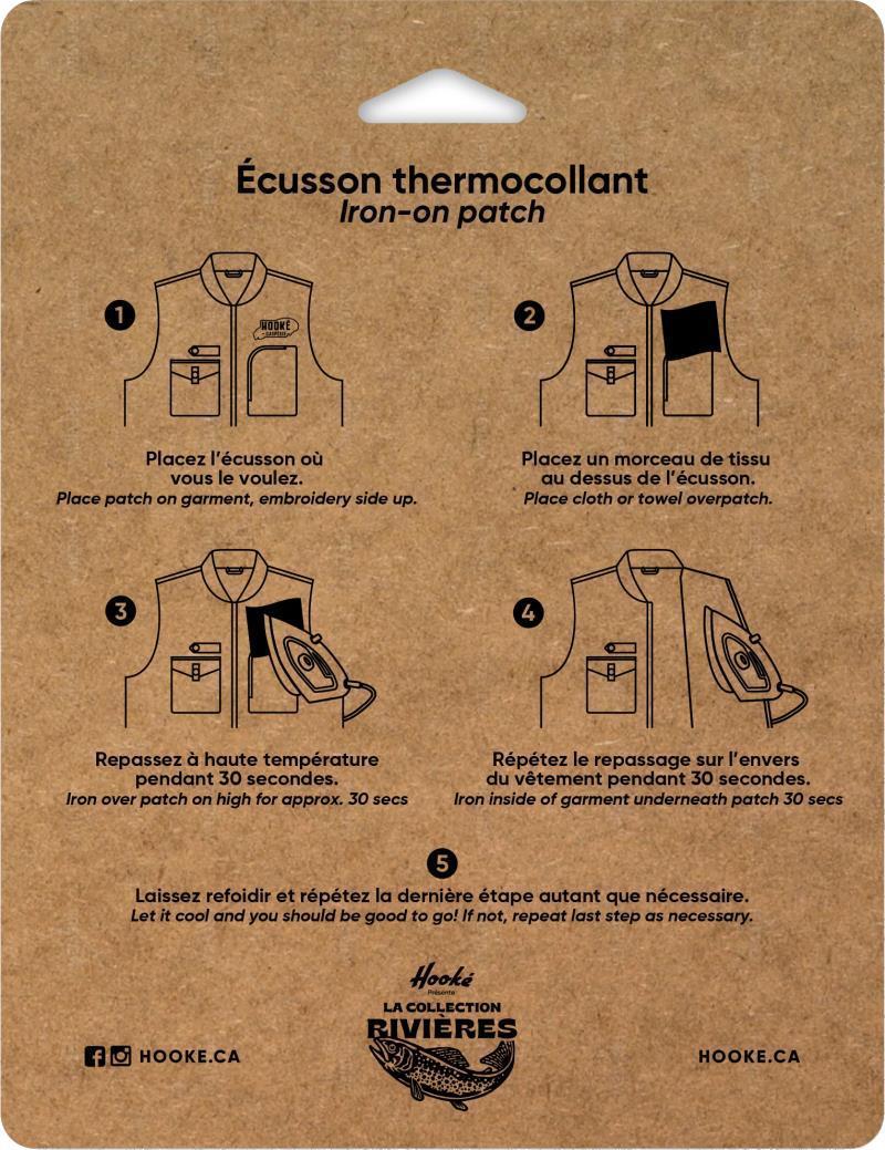 Gaspesie Embroidered Patch - Not Applicable 3