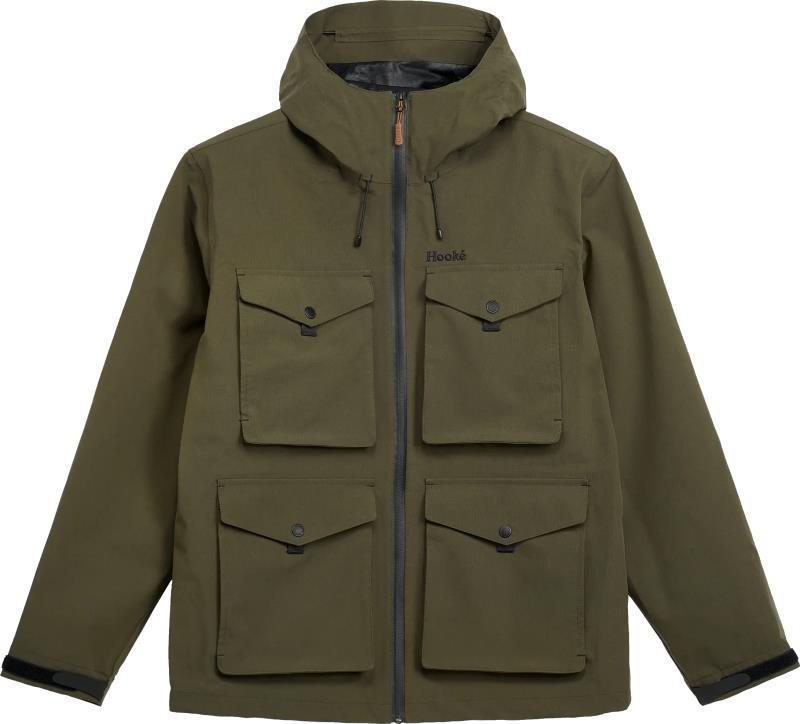 Matapedia Hardshell Jacket - Mens - Dark Olive 1