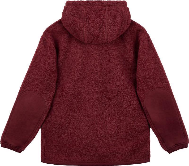 Muskox Sherpa Hoodie - Womens - Burgundy 2