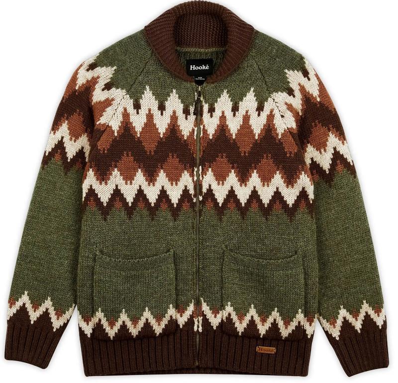 Northern Cardigan Sweater - Mens - Earth tones 1