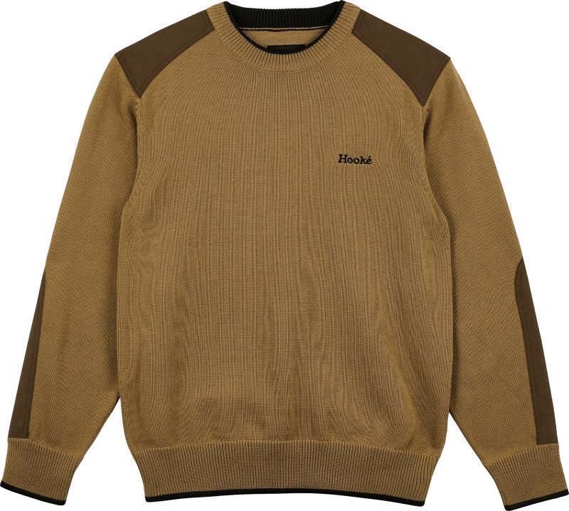 Prospector Sweater - Mens - Coyote / Dark Brown 1