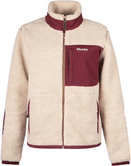 Rabaska Sherpa Fleece - Womens - Sand / Burgundy 1
