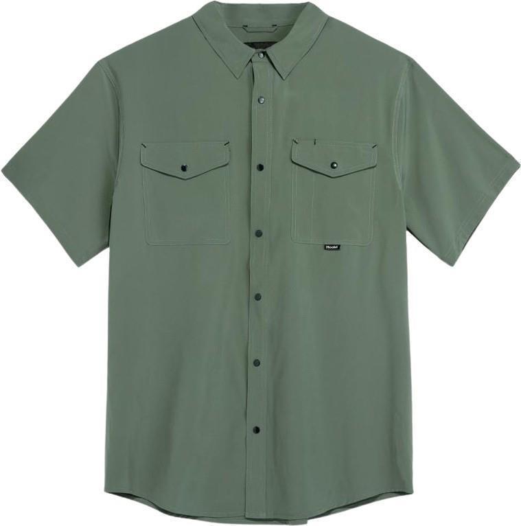 River SS Shirt - Mens - Lichen Green 1