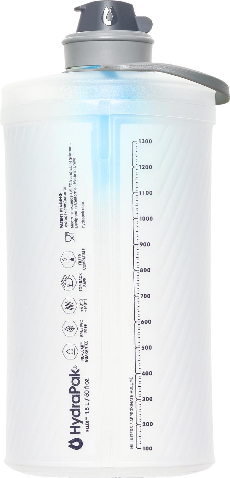 Flux+ 1.5L Bottle & Filter Cap - Clear 1