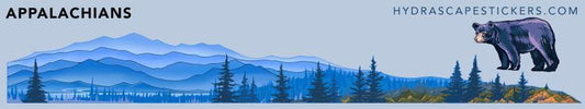 Appalachians Miniscape Sticker - Not Applicable 1