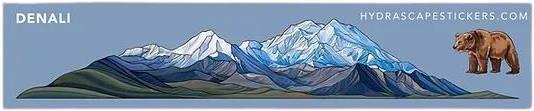 Denali Miniscape Sticker - Not Applicable 1