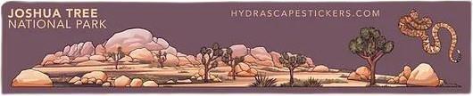 Joshua Tree Miniscape Sticker - Not Applicable 1