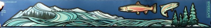 Riverscape Infinity Sticker - Not Applicable 1