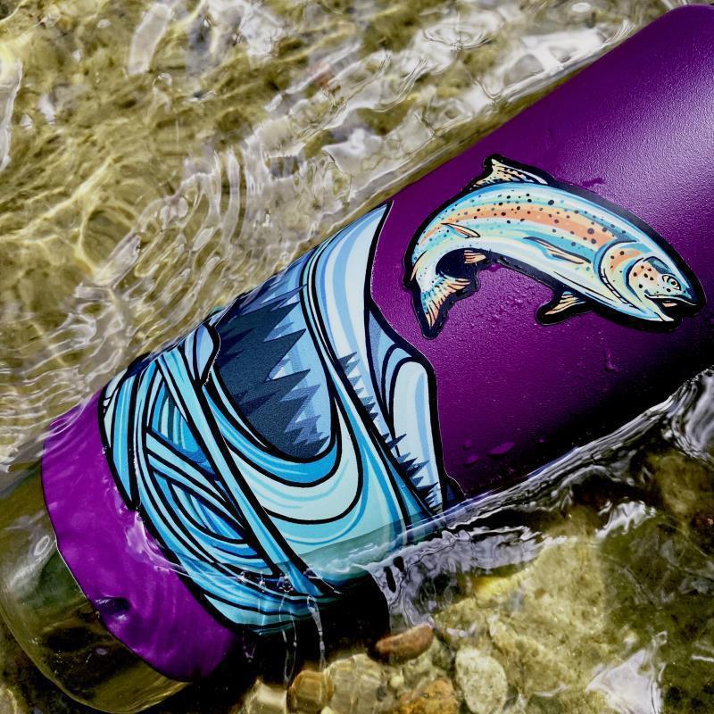 Riverscape Infinity Sticker - Not Applicable 6