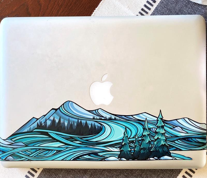Riverscape Infinity Sticker - Not Applicable 7