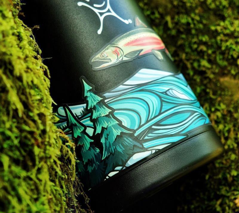 Riverscape Infinity Sticker - Not Applicable 9