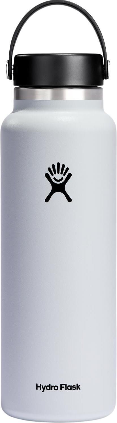 1.18L / 40oz Wide Mouth w/ Flex Cap - White 1