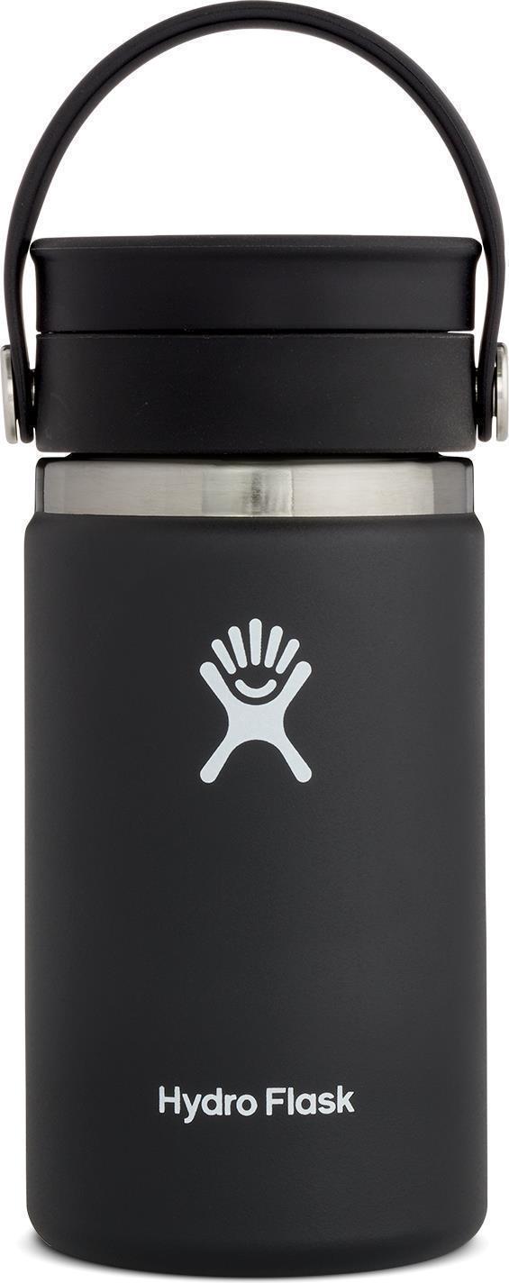354ml / 12oz Coffee Wide Mouth w/ Flex Sip Lid - Black 1