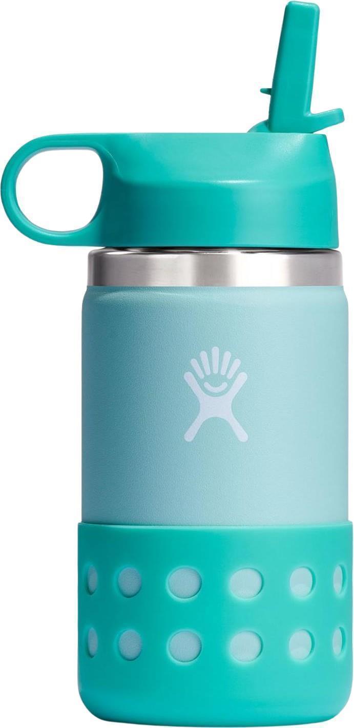 354ml / 12oz Wide Mouth w/ Straw Lid & Boot - Kids - Dew 1