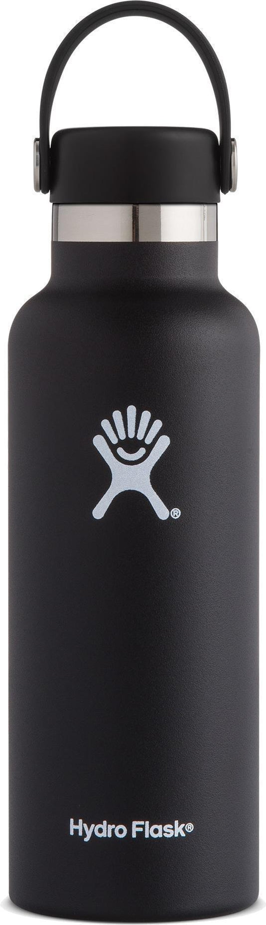 532ml / 18oz Standard Mouth w/ Flex Cap - Black 1