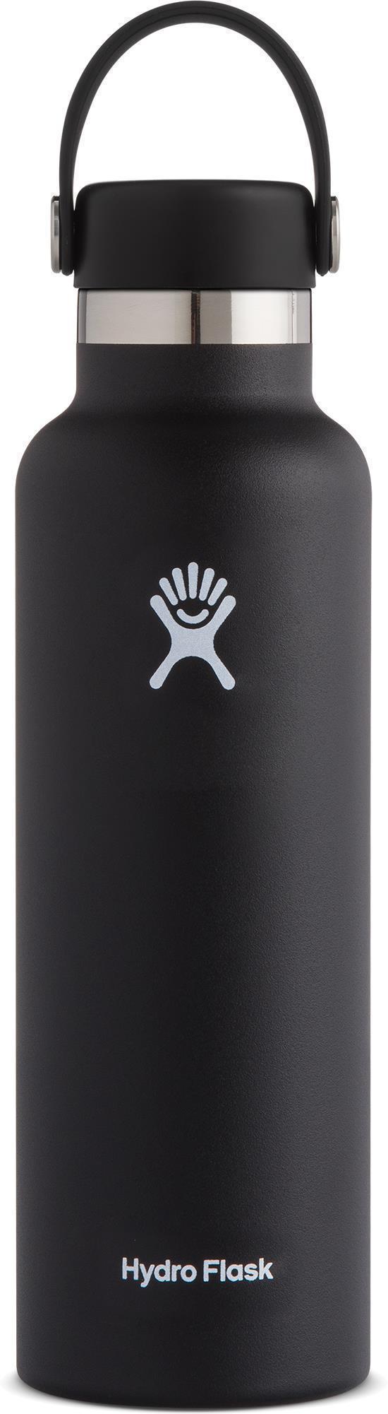 621ml / 21oz Standard Mouth w/ Flex Cap - Black 1