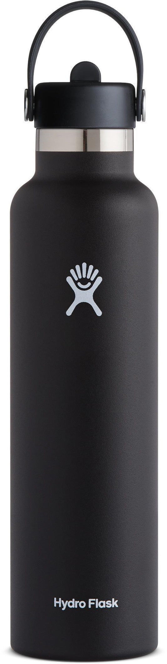 621ml / 21oz Standard w/ Flex Straw Cap - Black 1