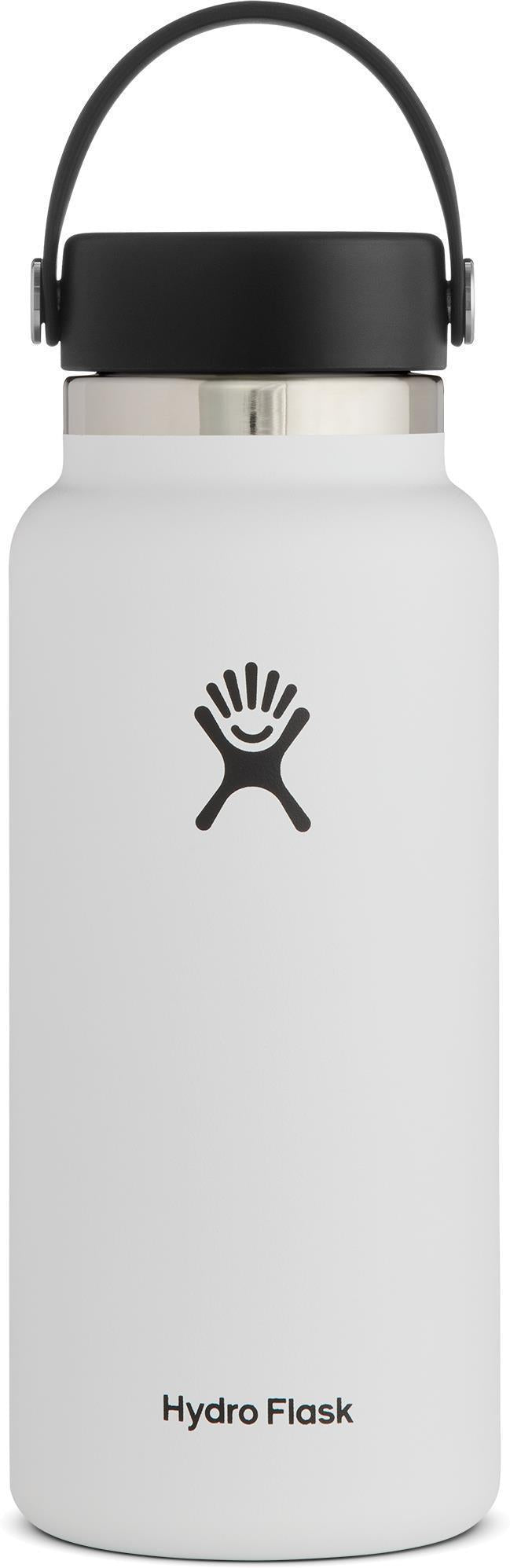 946ml / 32oz Wide Mouth w/ Flex Cap - White 1