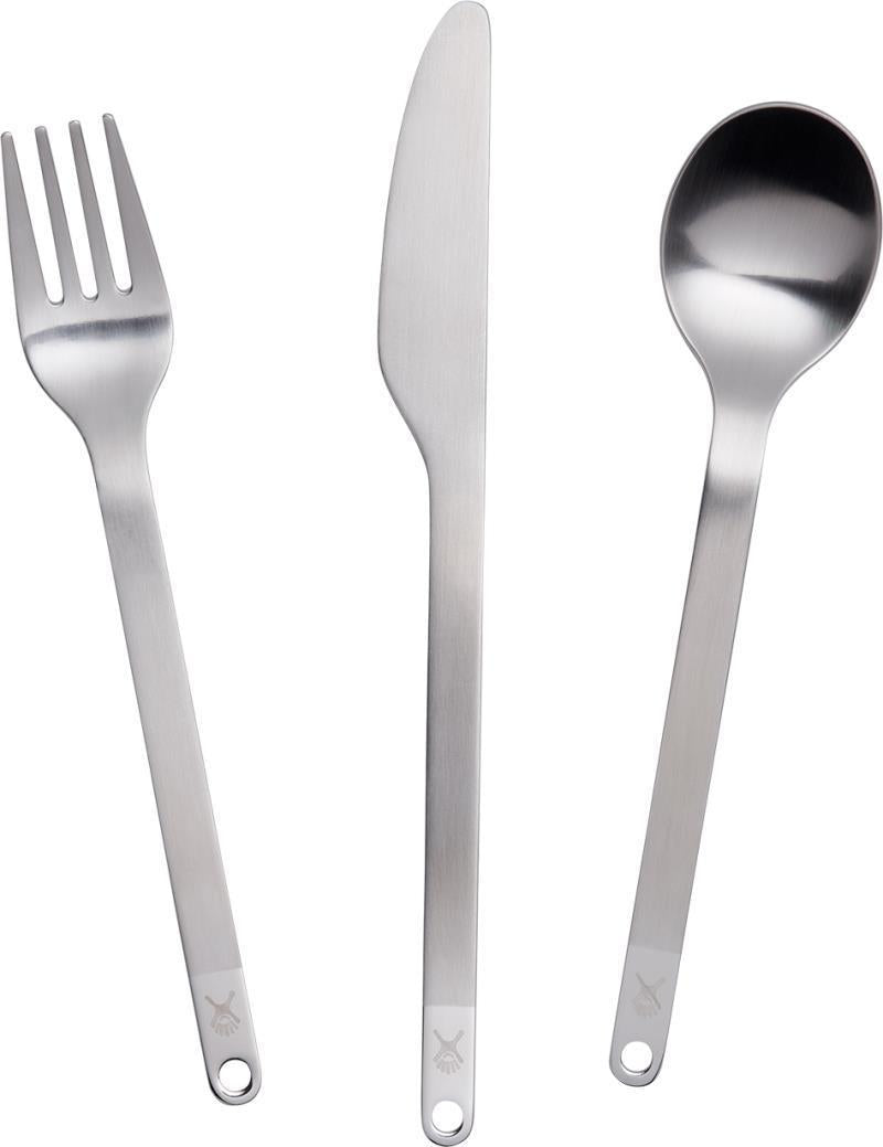 Flatware Set Stainless / Pouch - Stainless 2