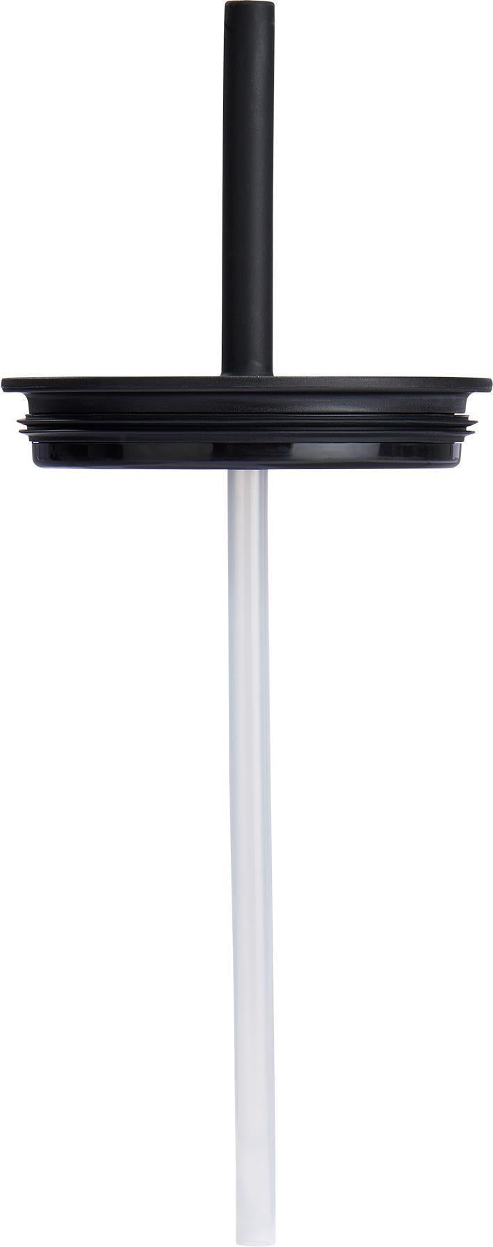 Press-In Straw Lid - Large - Black 2
