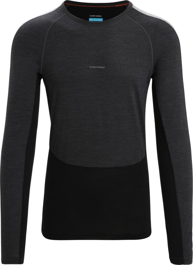 125 ZoneKnit LS Crewe - Mens - Jet Heather / Black / Metro Heather / CB 1