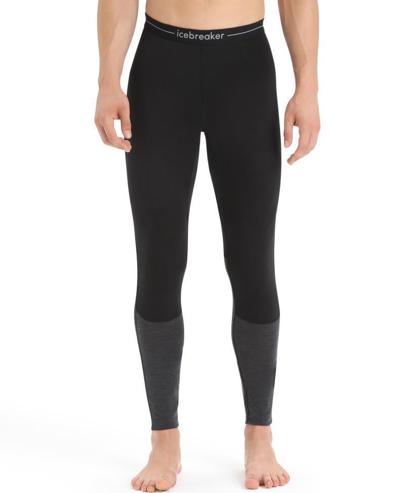 125 ZoneKnit Leggings - Mens - Black / Jet Heather / CB 3