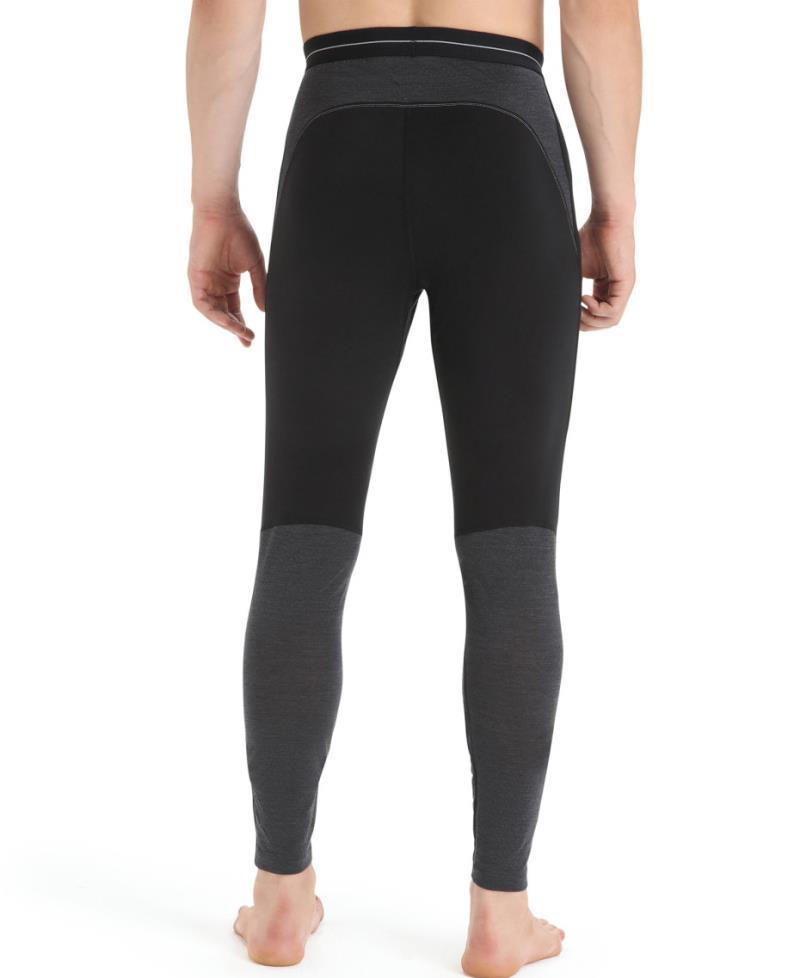 125 ZoneKnit Leggings - Mens - Black / Jet Heather / CB 4