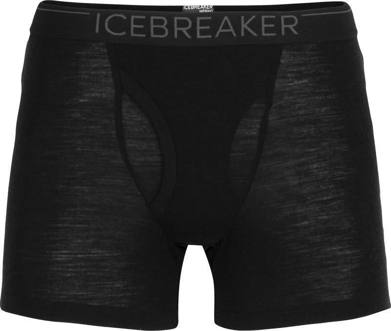 175 Everyday Boxers with Fly - Mens - Black 1