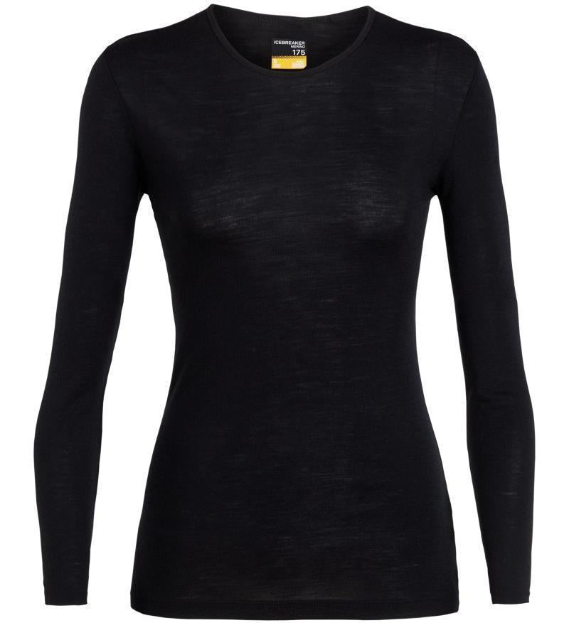175 Everyday LS Crewe - Womens - Black 1