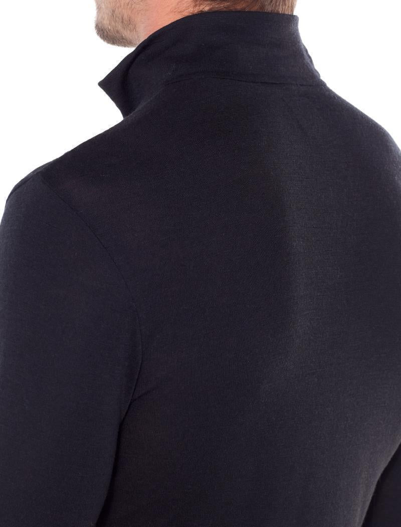 175 Everyday LS Half Zip - Mens - Black 5