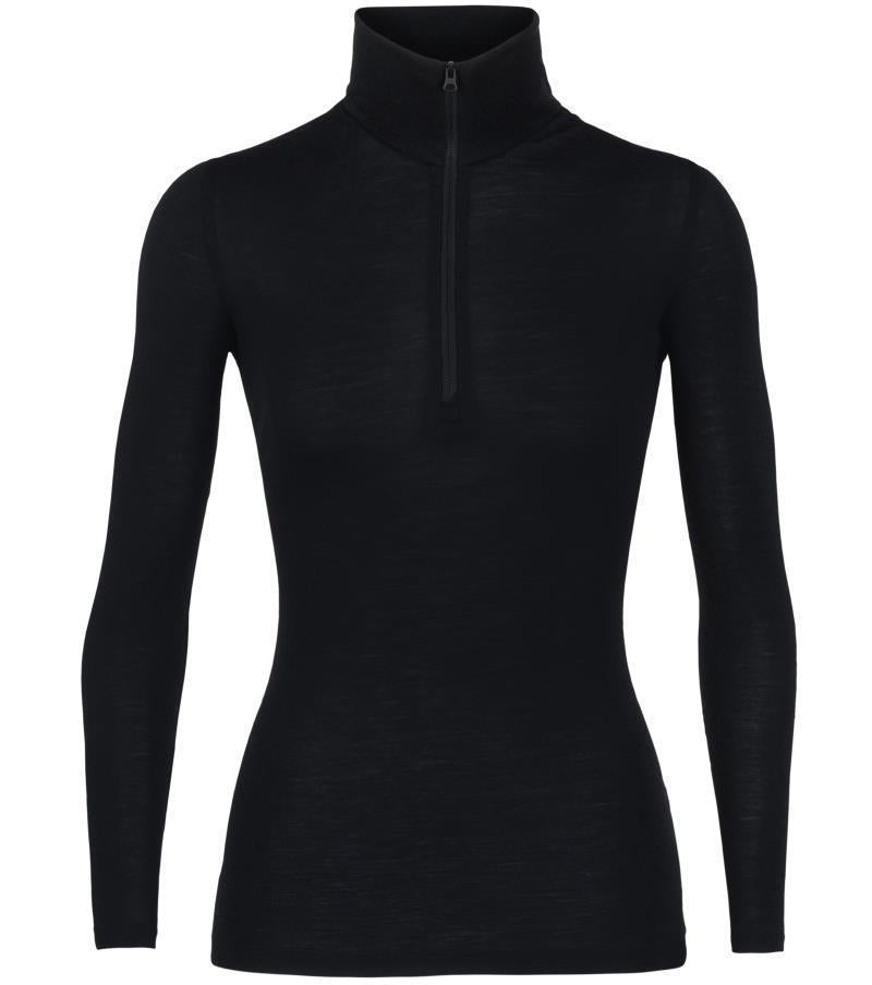 175 Everyday LS Half Zip - Womens - Black 1