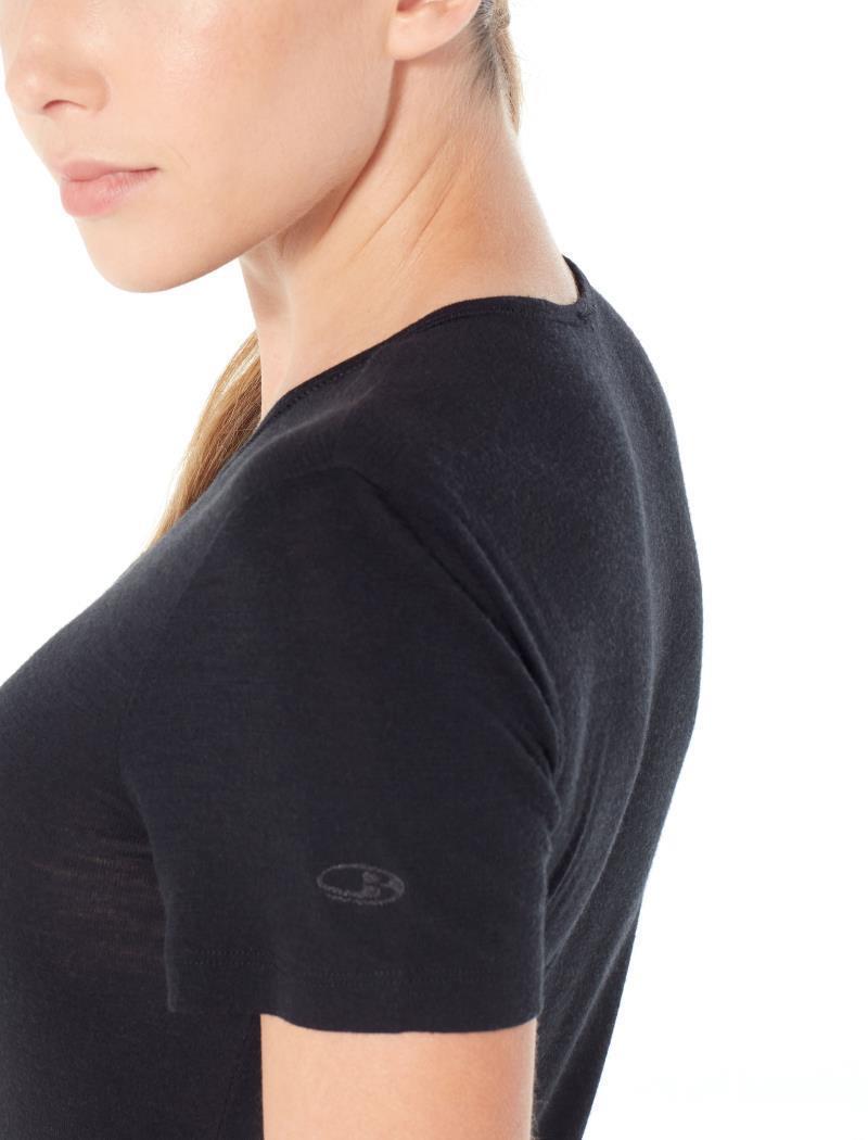 175 Everyday SS Crewe - Womens - Black 4