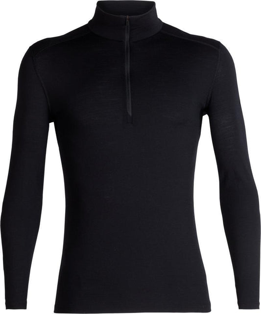 200 Oasis LS Half Zip - Mens - Black 1