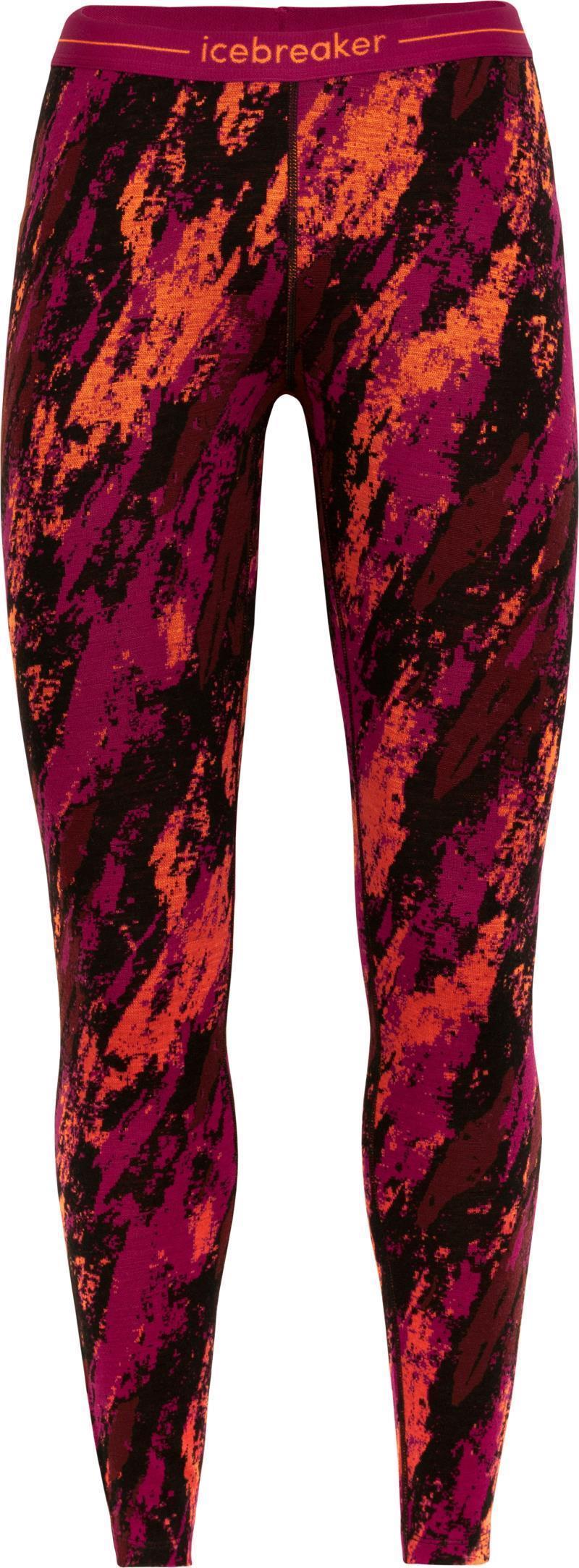 250 Vertex Leggings - Sedimentary - Womens - Cherry / Flash / Black - Jacquard 1