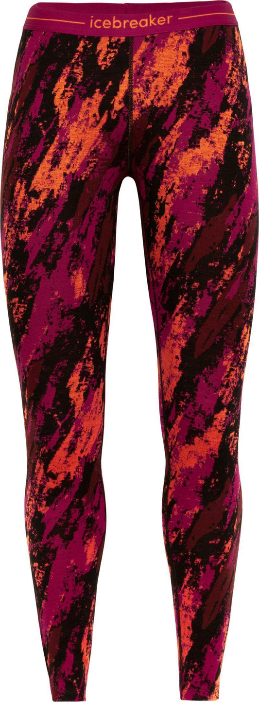 250 Vertex Leggings - Sedimentary - Womens - Cherry / Flash / Black - Jacquard 1