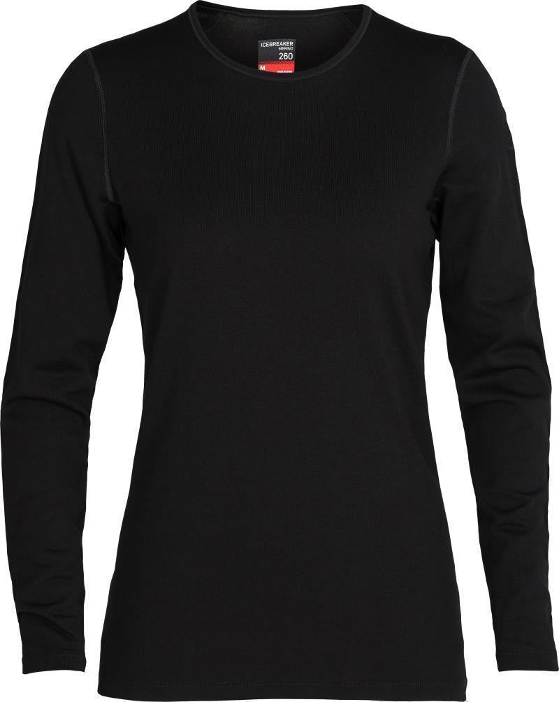 260 Tech LS Crewe - Womens - Black 1