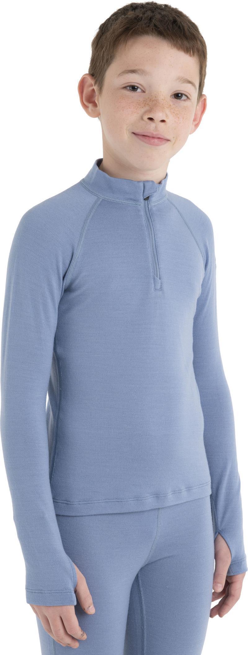 260 Tech LS Half Zip - Kids - Kyanite 3
