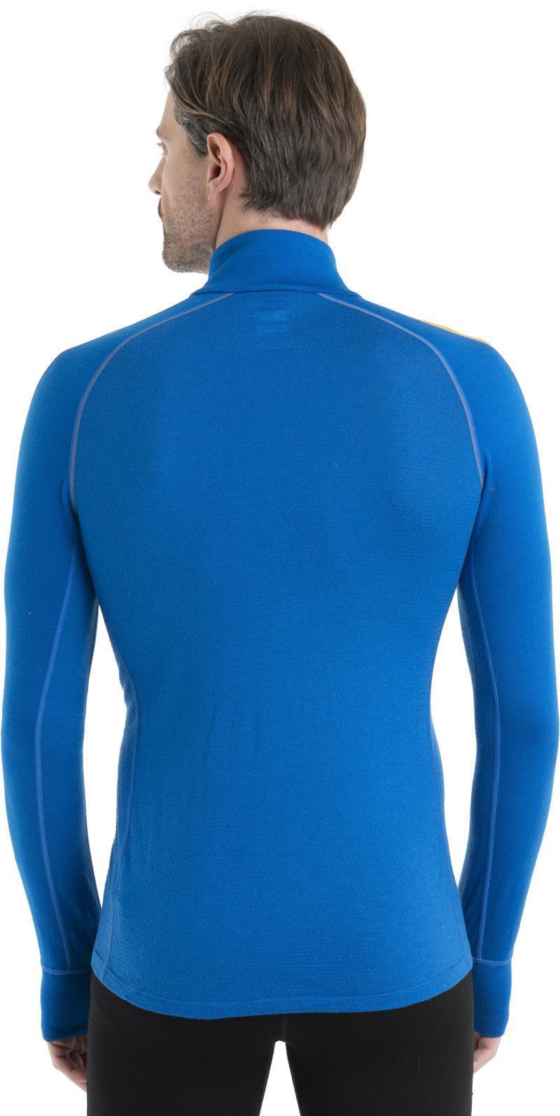 260 ZoneKnit LS Half Zip - Mens - Lazurite / Solar / CB 4