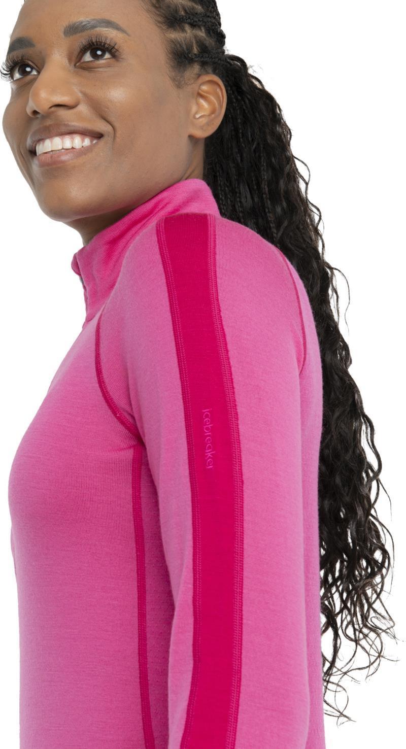 260 ZoneKnit LS Half Zip - Womens - Tempo / Electron Pink / CB 2