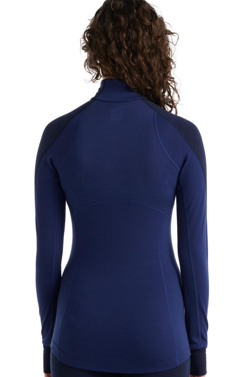 260 Zone LS Half Zip - Womens - Midnight Navy / Royal Navy 3