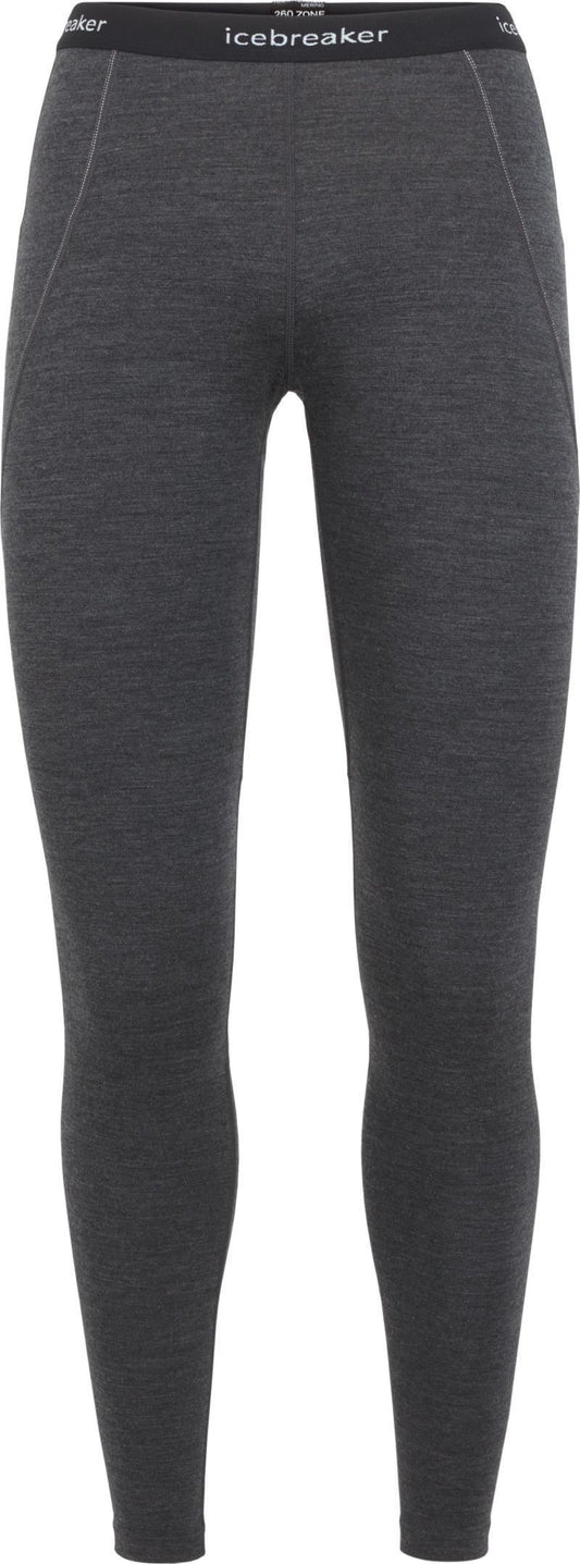 260 Zone Leggings - Womens - Jet Heather / Black 1