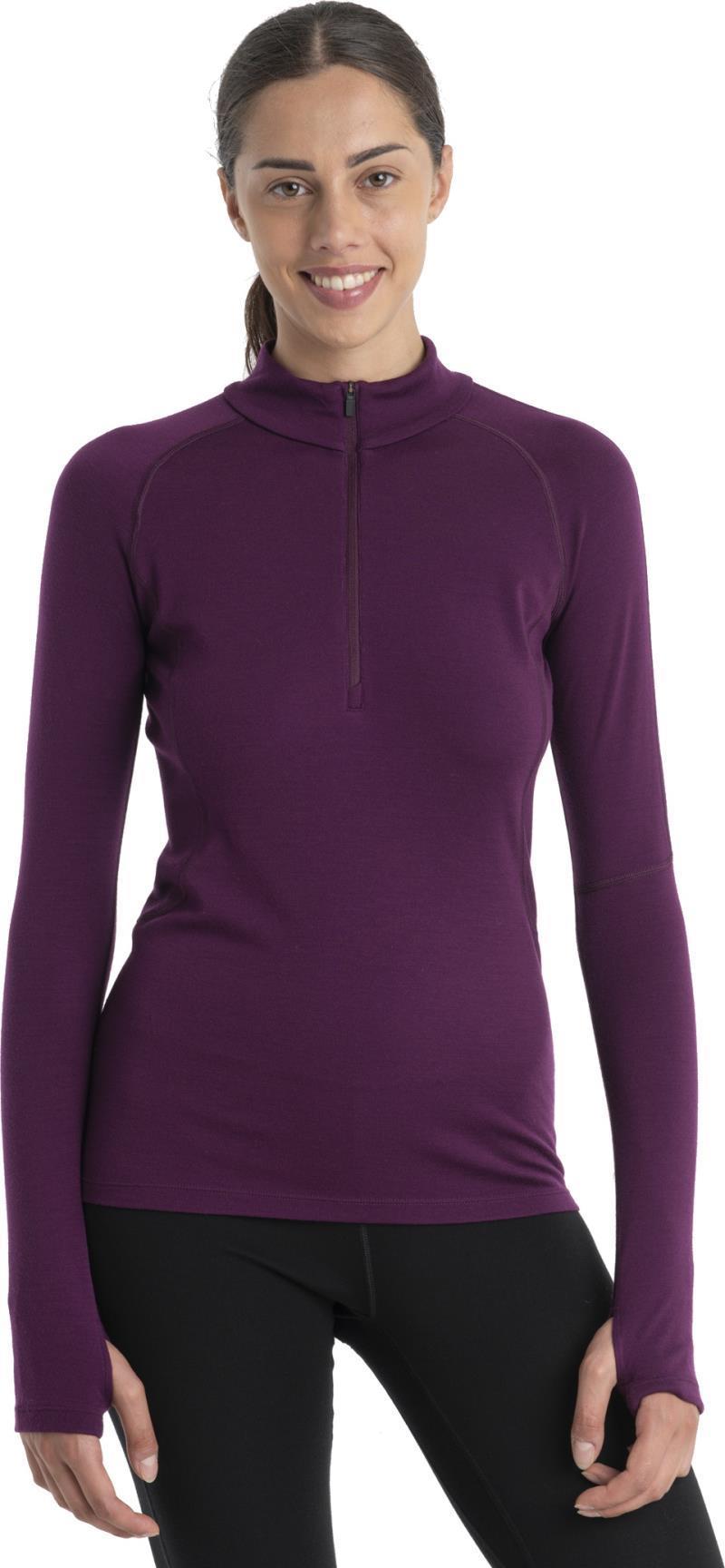300 MerinoFine Polar LS Half Zip - Womens - Nightshade 1