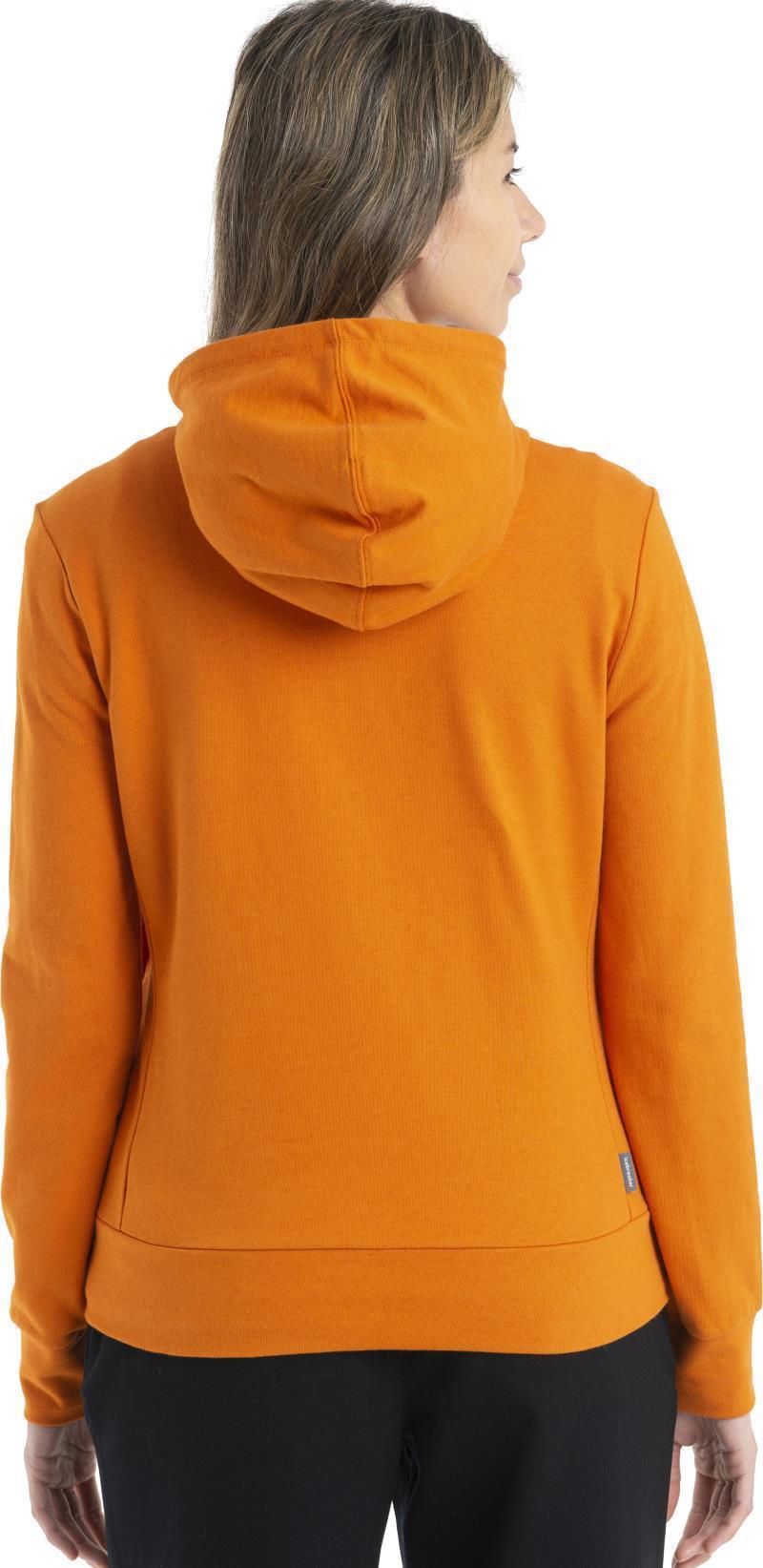 Central Classic LS Zip Hoodie - Womens - Earth 2