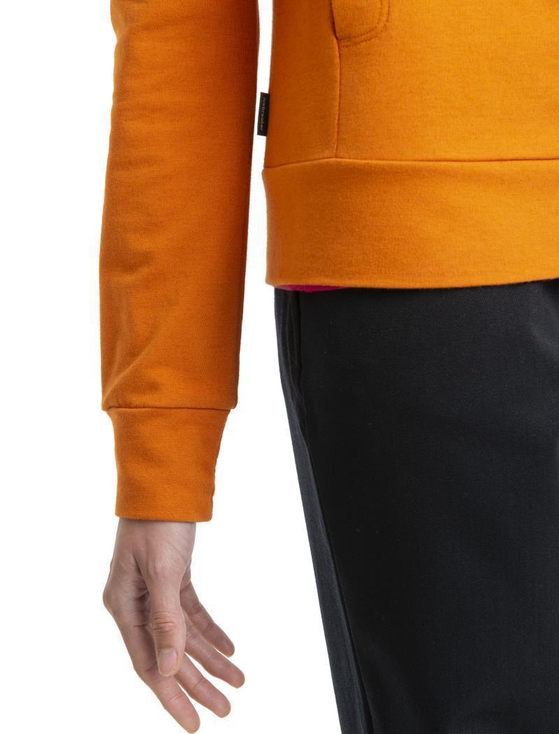 Central Classic LS Zip Hoodie - Womens - Earth 4